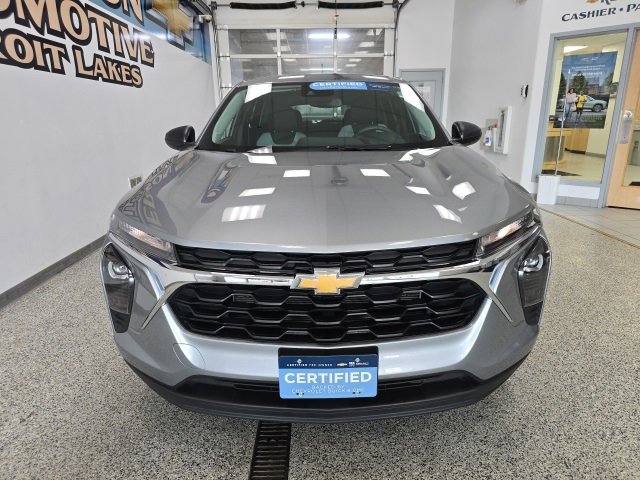 Certified 2024 Chevrolet Trax LS with VIN KL77LFE24RC246870 for sale in Detroit Lakes, Minnesota