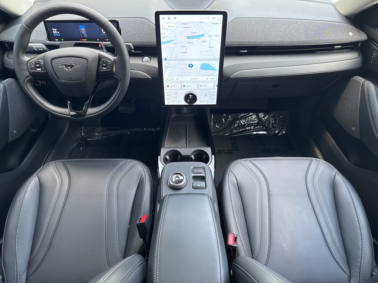 Certified 2022 Ford Mustang Mach-E Premium AWD with VIN 3FMTK3SS1NMA24895 for sale in Warrenton, VA