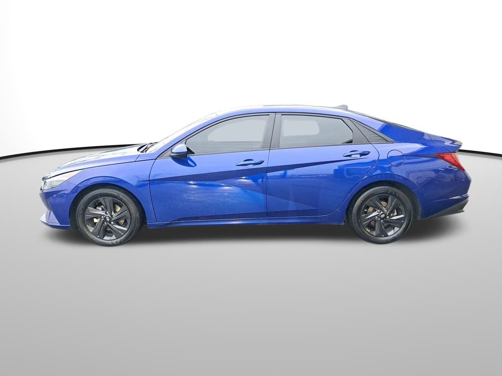 2021 Hyundai Elantra Hybrid Blue photo 2