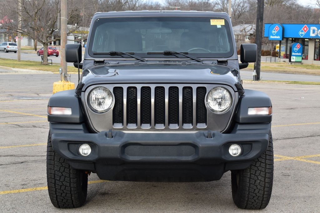 Used 2019 Jeep Wrangler Unlimited Sport S with VIN 1C4HJXDN0KW635220 for sale in Kansas City