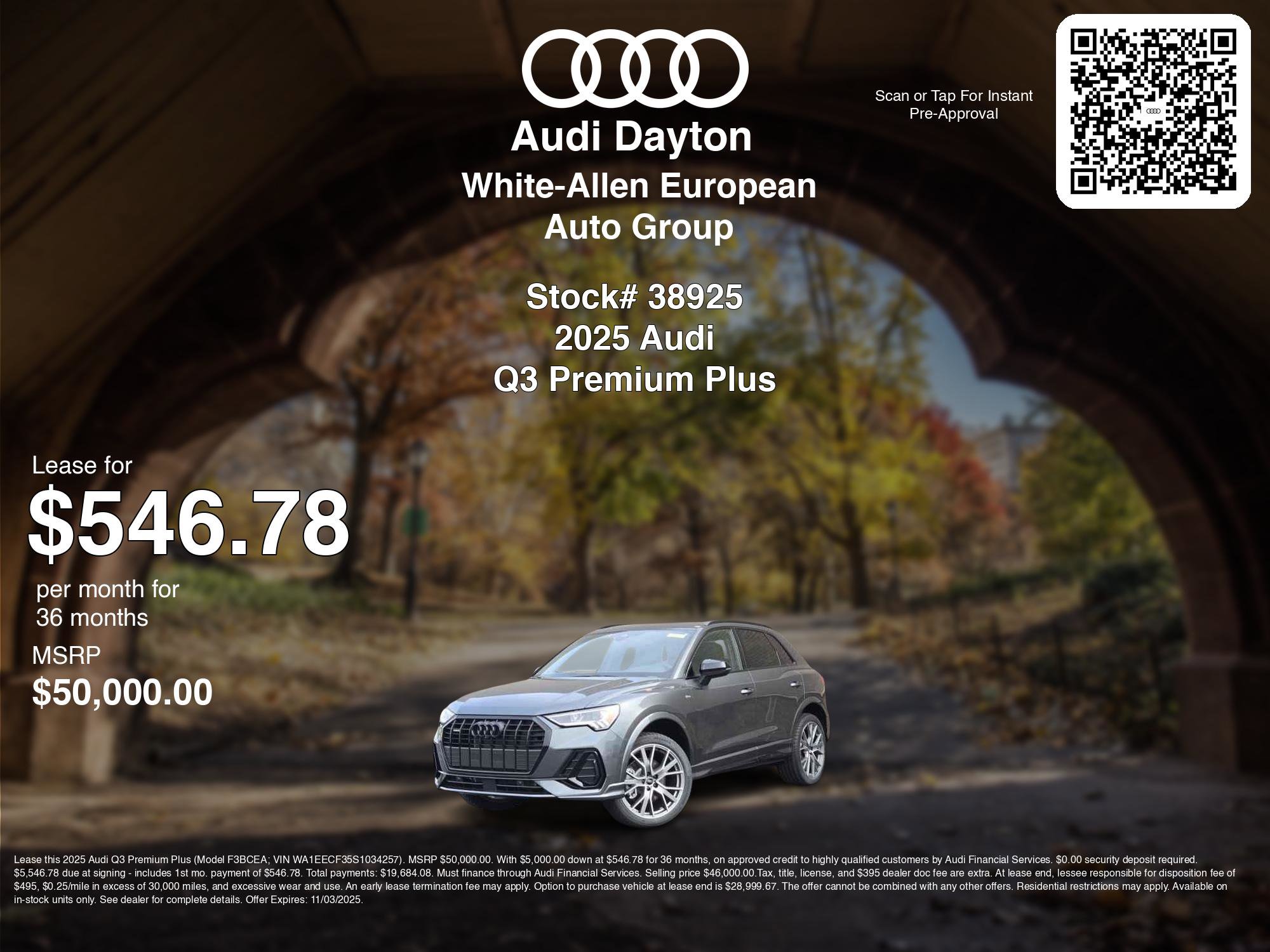 2025 Audi Q3 S line Premium Plus 45 TFSI photo 3