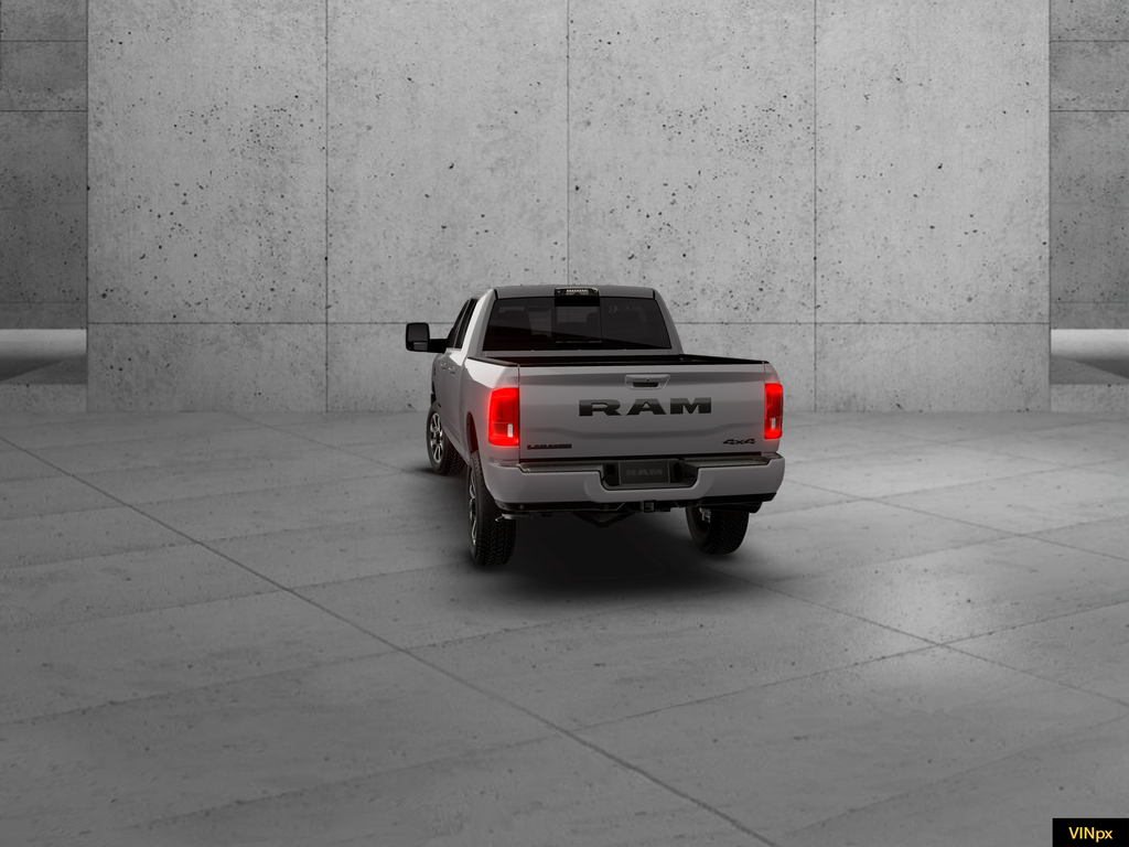 New 2026 Ceramic Gray Clear-Coat Exterior Paint RAM Laramie Night Edition image 6