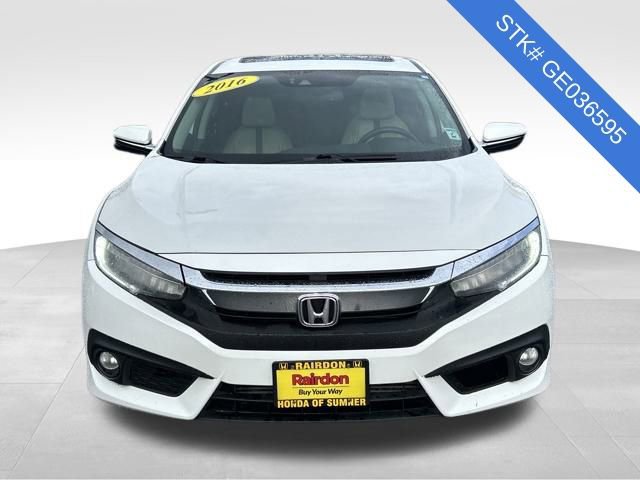 Used 2016 Honda Civic Touring with VIN 19XFC1F96GE036595 for sale in Sumner, WA
