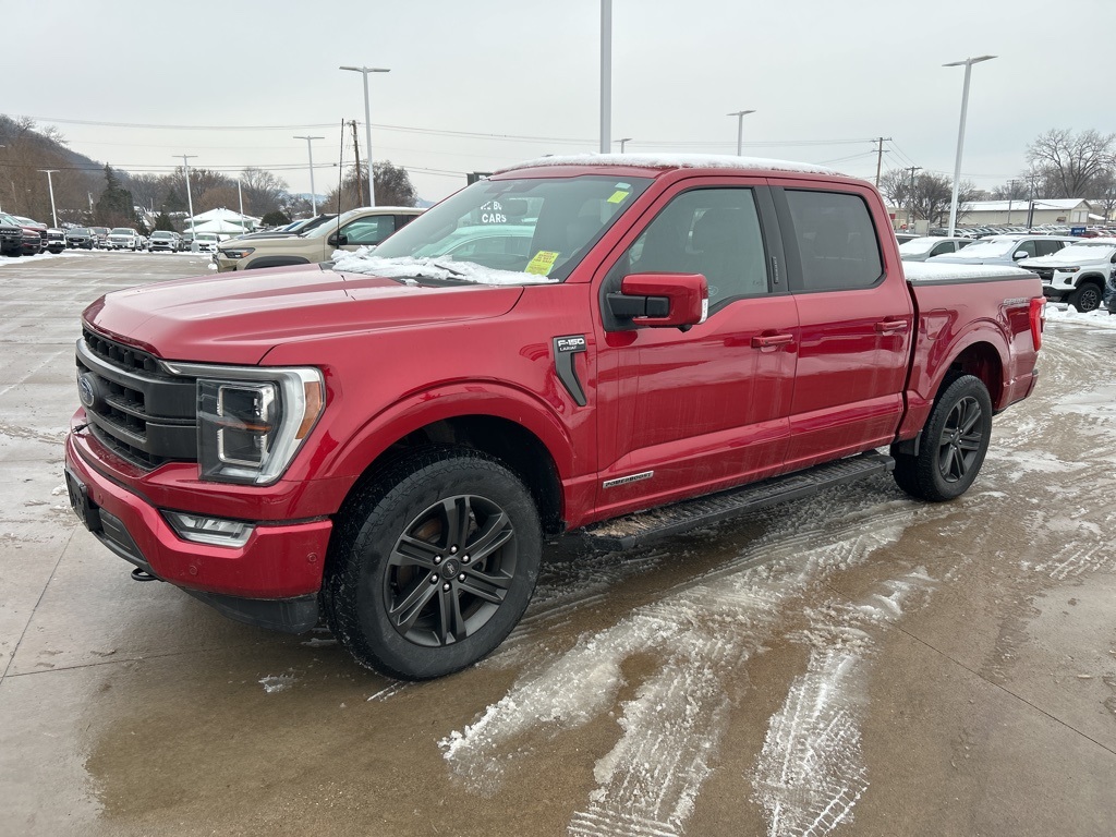 Used 2022 Ford F-150 Lariat with VIN 1FTFW1ED5NFA29332 for sale in Winona, Minnesota