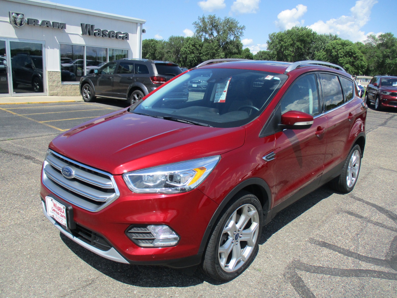 Used 2017 Ford Escape Titanium with VIN 1FMCU9J99HUC11121 for sale in Waseca, Minnesota