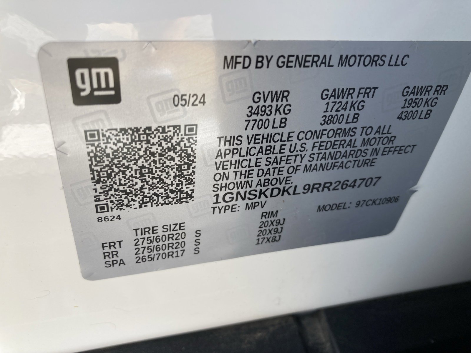 2024 Chevrolet Suburban Z71 photo 57