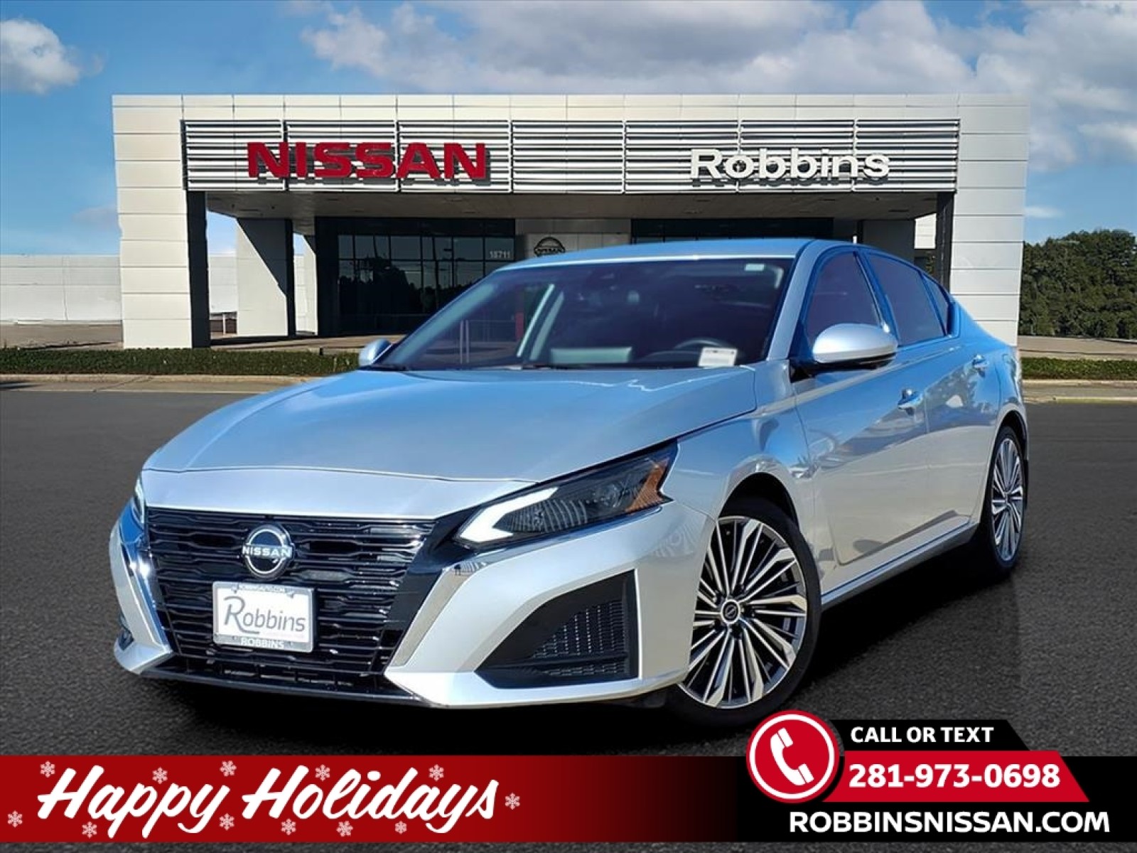 2024 Nissan Altima 2.5 SL Silver at Robbins Nissan