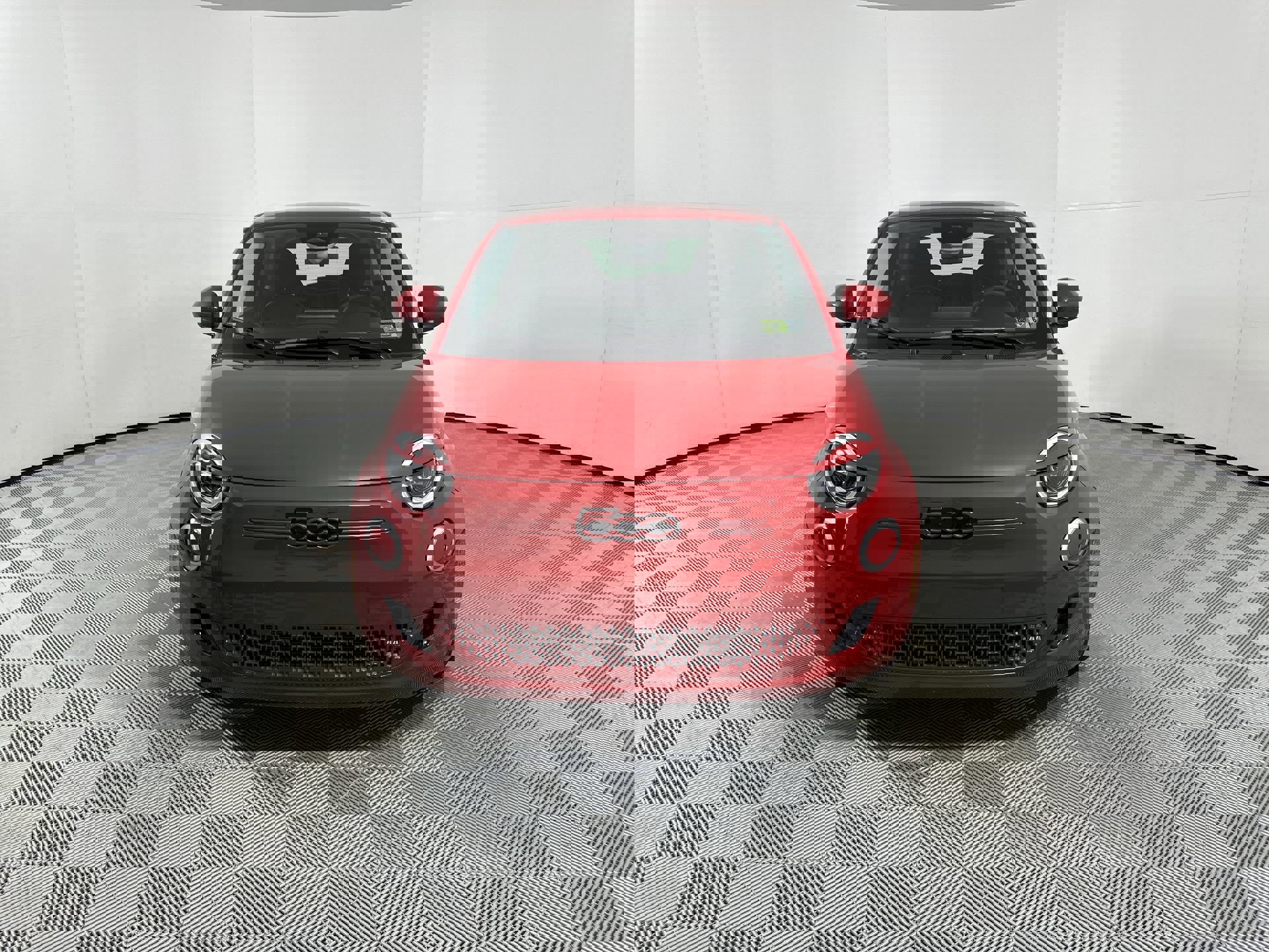 2024 Fiat 500e Red photo 3