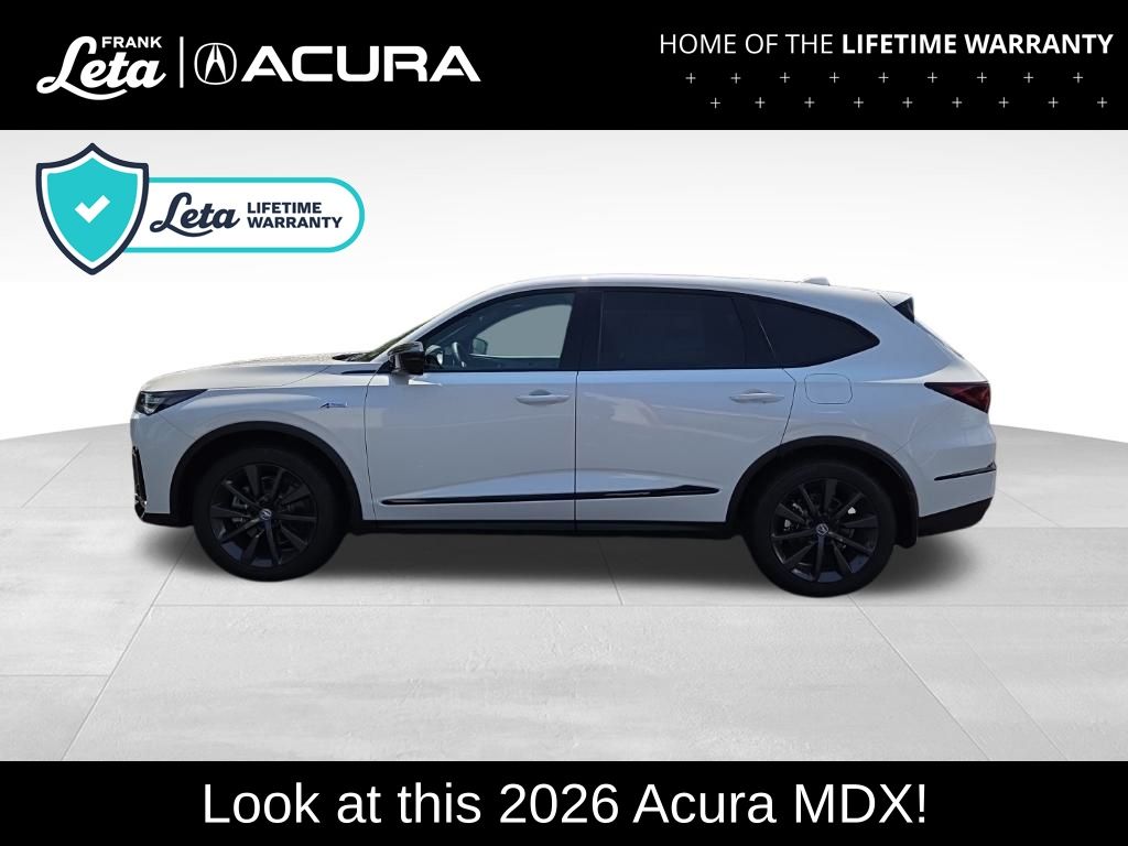 2026 Acura MDX SH-AWD A-Spec photo 3