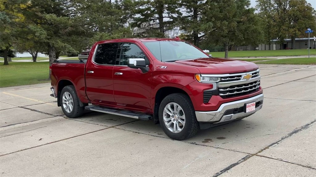 Used 2025 Chevrolet Silverado 1500 LTZ with VIN 1GCUKGED8SZ133233 for sale in Oslo, Minnesota