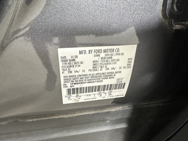 2021 Ford Explorer XLT photo 24