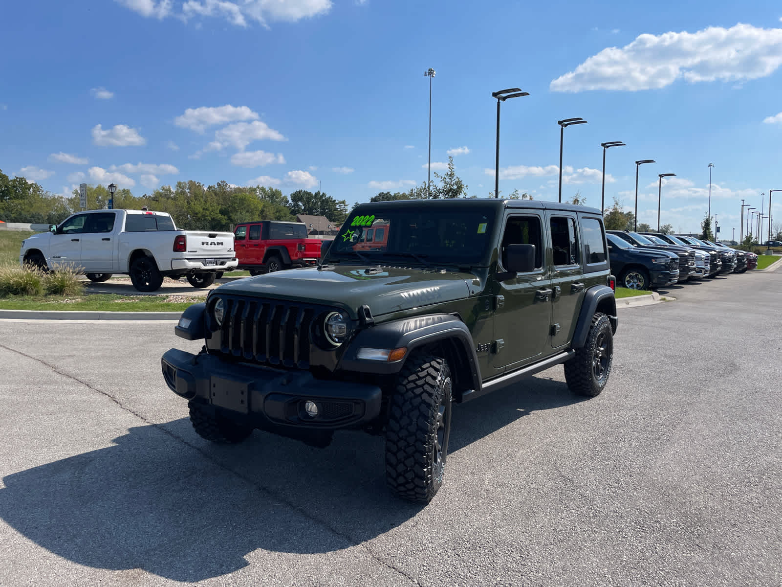 2022 Jeep Wrangler Unlimited Willys photo 3