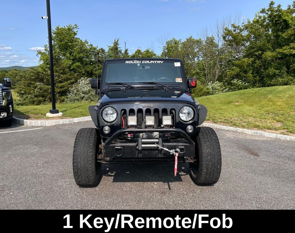 Used 2015 Jeep Wrangler Sport with VIN 1C4AJWAGXFL756734 for sale in Sussex, NJ