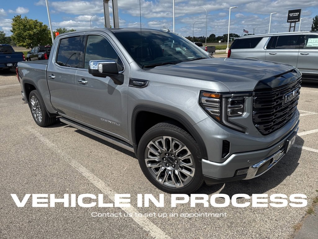 Used 2025 GMC Sierra 1500 Denali Ultimate with VIN 1GTUUHEL5SZ107714 for sale in Rochester, Minnesota