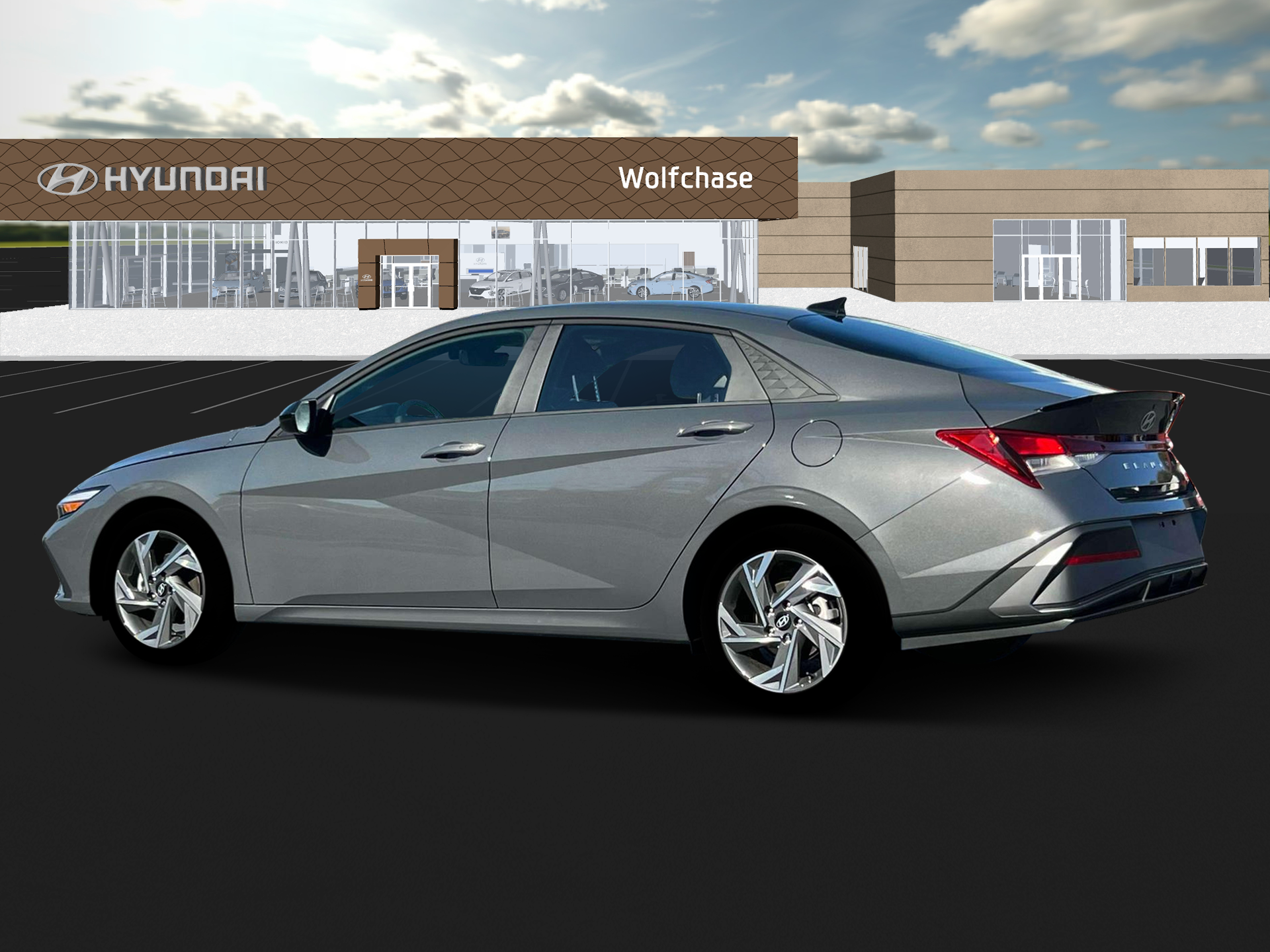 New 2025 Gray Hyundai SEL Sport image 4