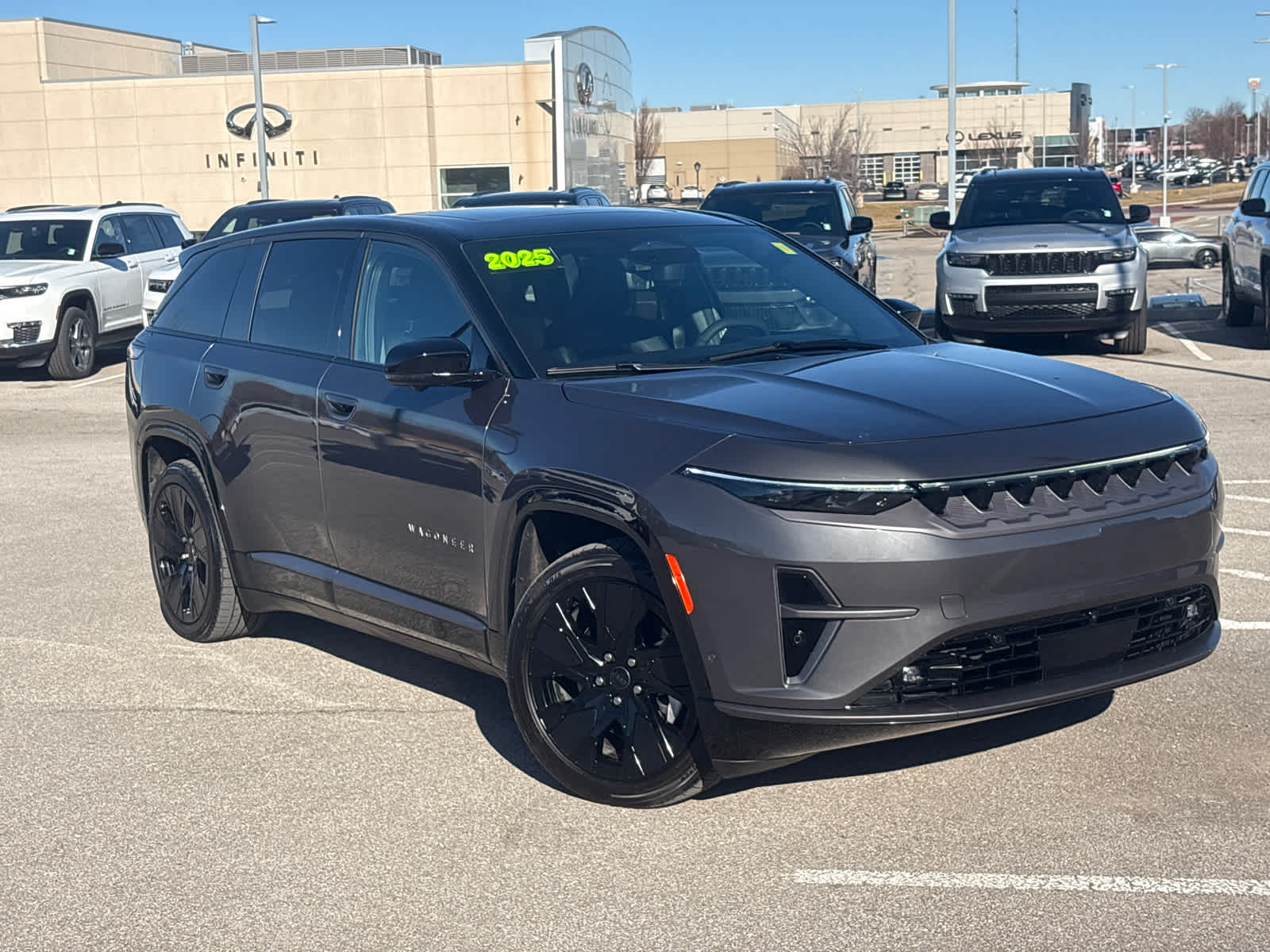 Used 2025 Jeep Wagoneer S Launch Edition with VIN 3C4RJNAK9ST563636 for sale in Shawnee, KS