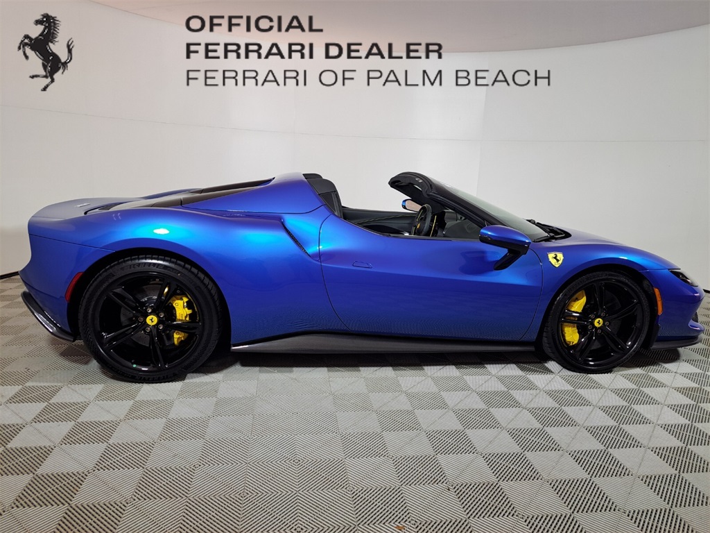 Certified Used 2024 Blu Corsa Metallic Ferrari Base image 2