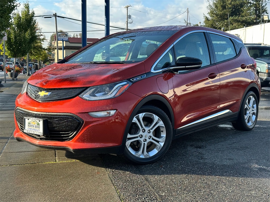 Used 2020 Chevrolet Bolt EV LT with VIN 1G1FY6S07L4122492 for sale in North Bend, WA