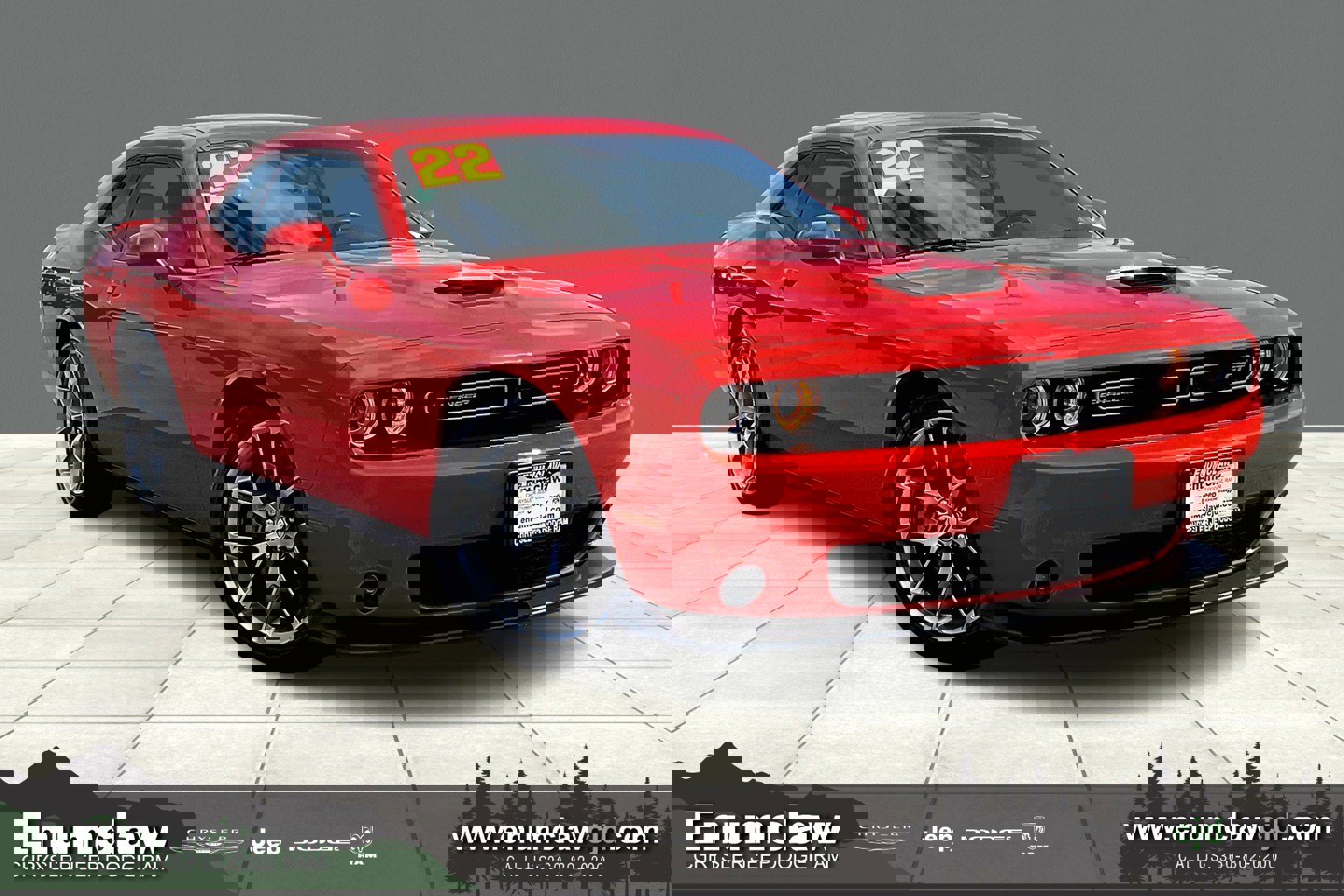 Certified Used 2022 Orange Dodge GT image 1