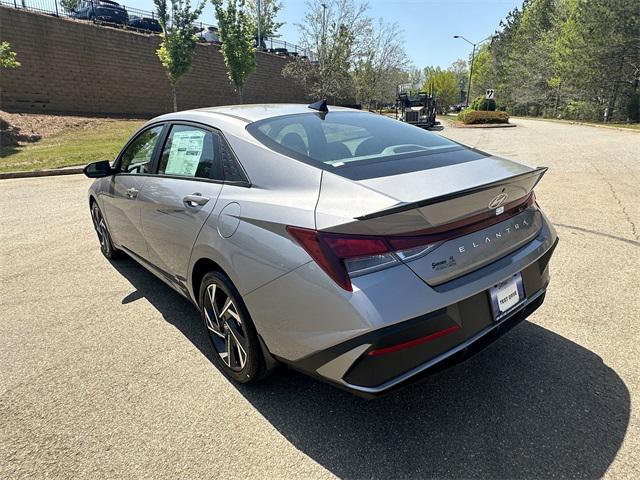 2025 Hyundai Elantra Hybrid Blue photo 3