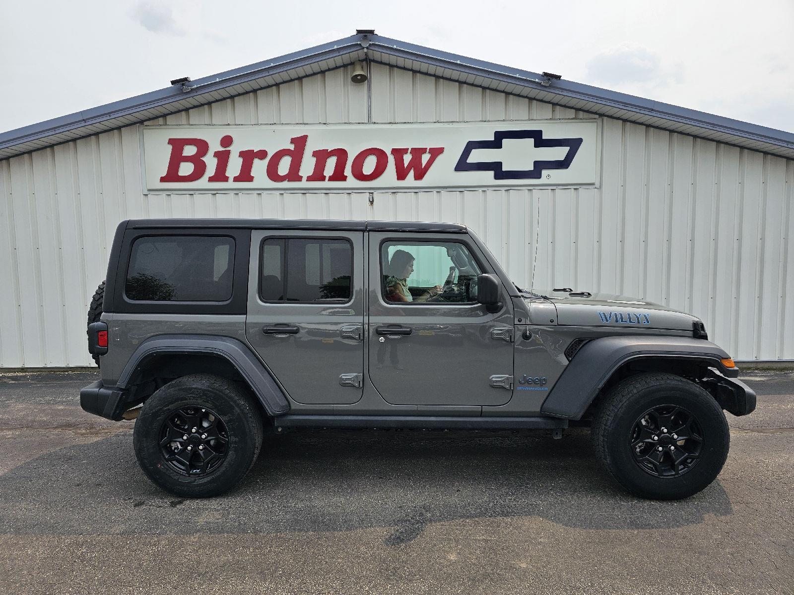 Used 2023 Sting-Gray Clearcoat Jeep  image 1