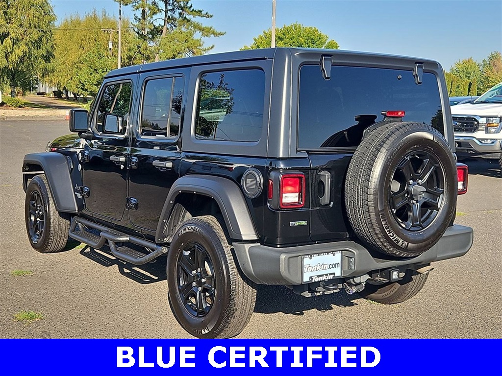 2021 Jeep Wrangler Unlimited Sport S photo 2
