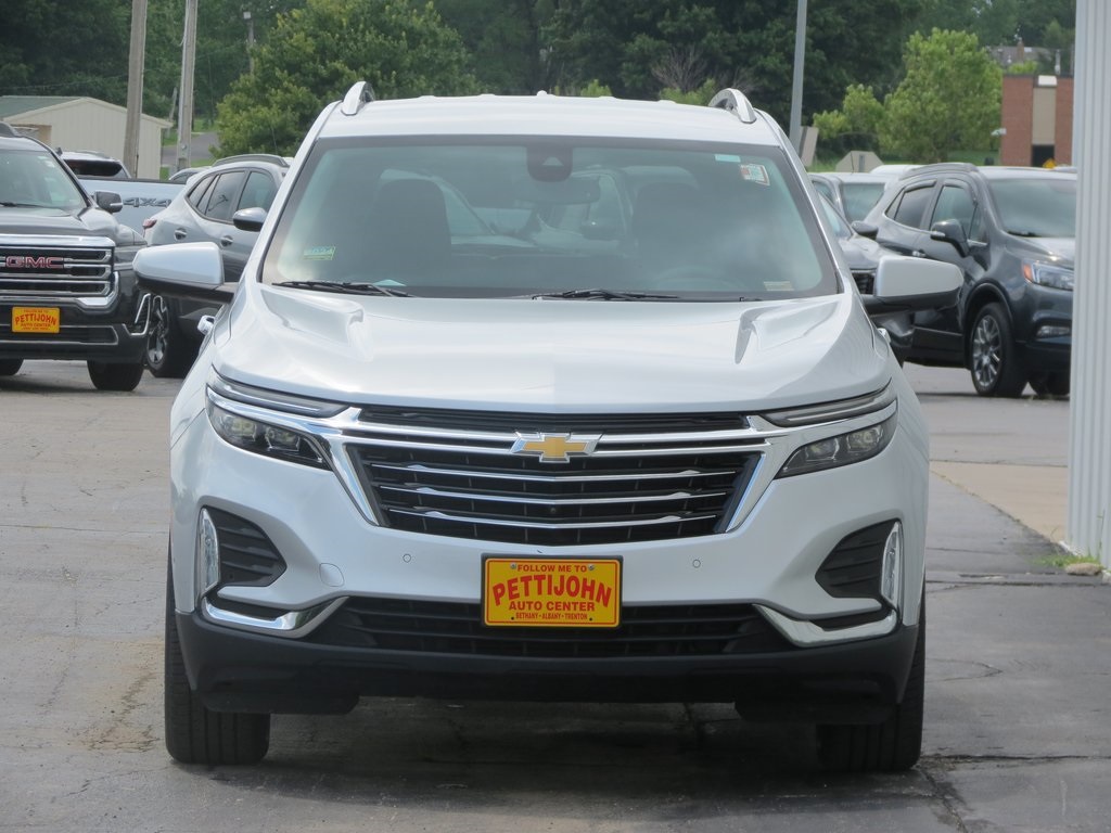 Used 2022 Chevrolet Equinox Premier with VIN 2GNAXNEV1N6155096 for sale in Kansas City