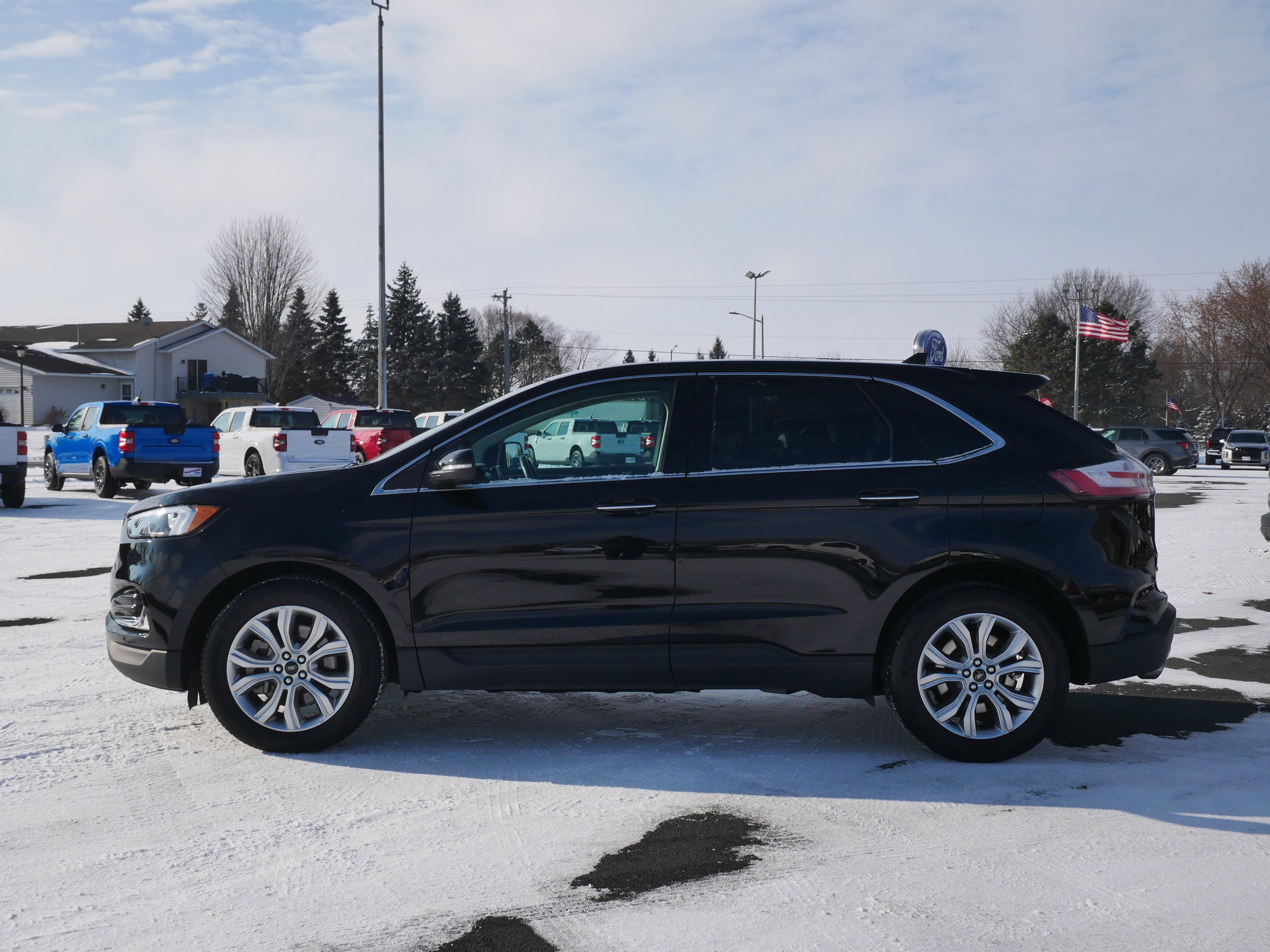 Used 2024 Ford Edge Titanium with VIN 2FMPK4K97RBA36481 for sale in Hastings, Minnesota