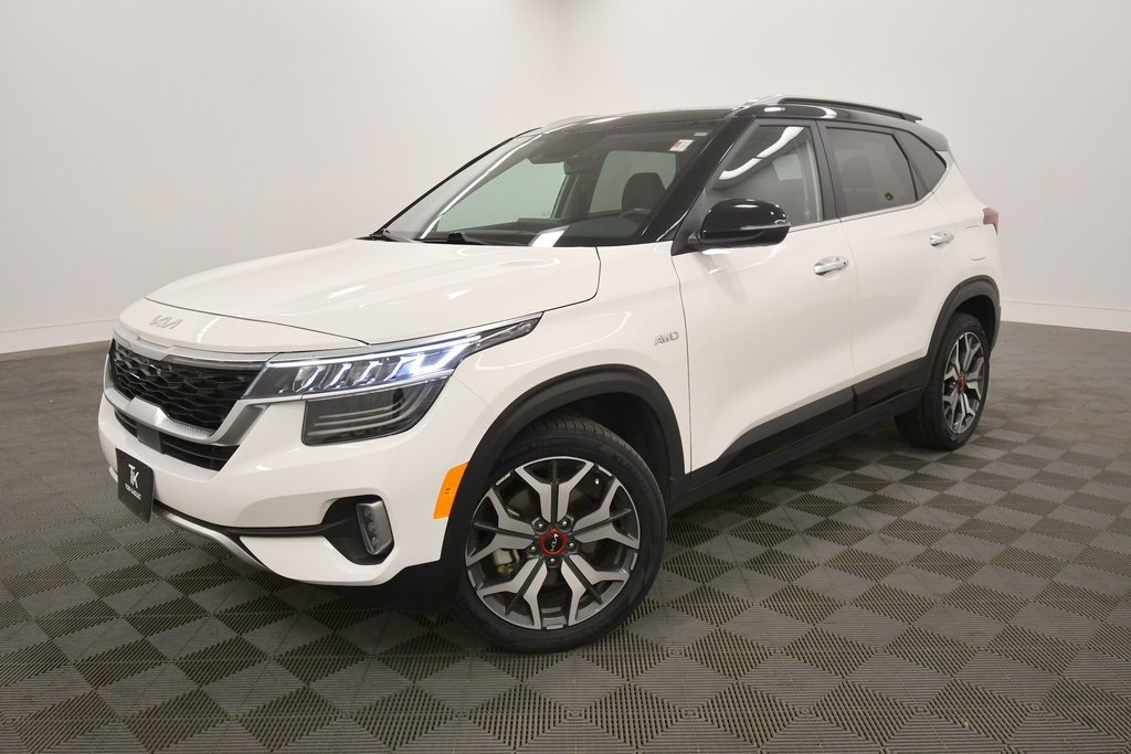 Certified 2023 Kia Seltos SX with VIN KNDETCA27P7387002 for sale in Rochester, Minnesota