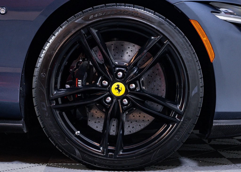 Certified Used 2022 Blu Roma Ferrari Base image 8