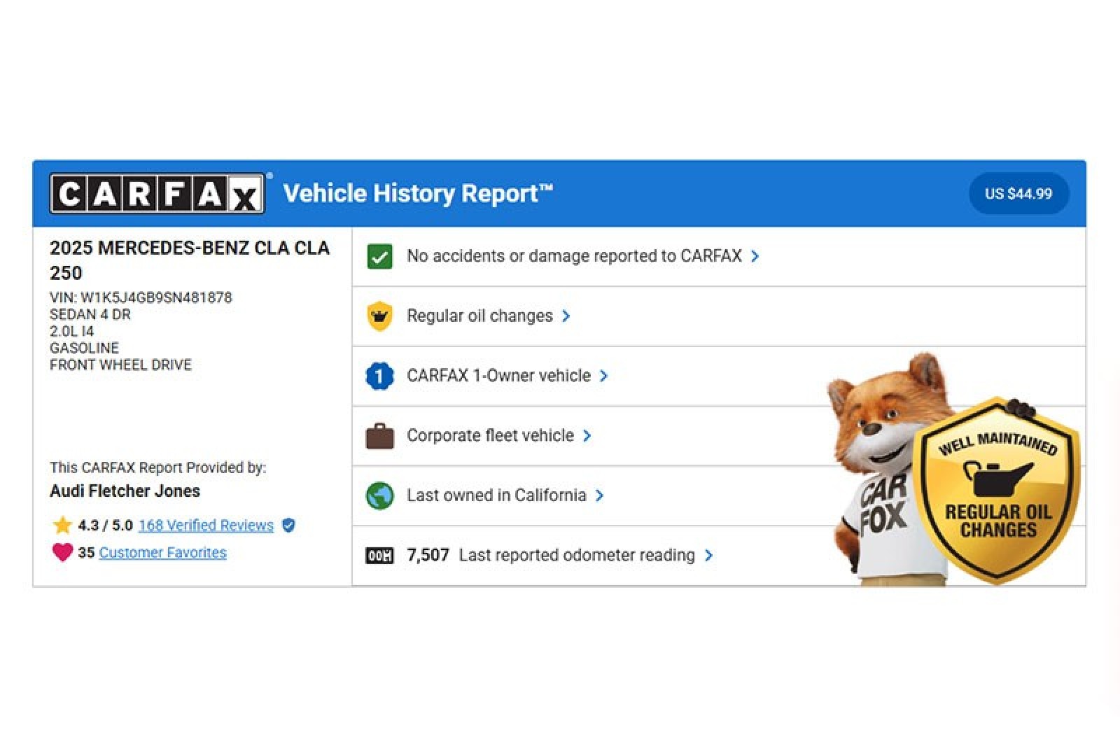 Certified Used 2025 Polar White Mercedes-Benz CLA 250 Coupe image 3