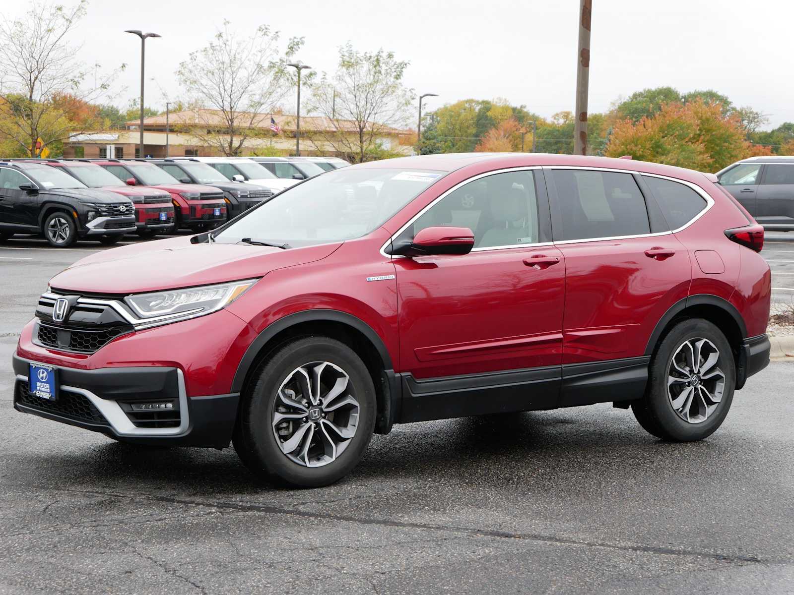 Used 2021 Honda CR-V EX-L with VIN 7FART6H86ME015822 for sale in Mankato, Minnesota
