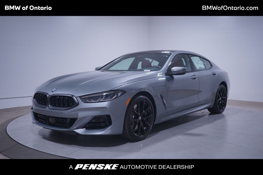 New 2026 Gray Metallic BMW 840 image 1