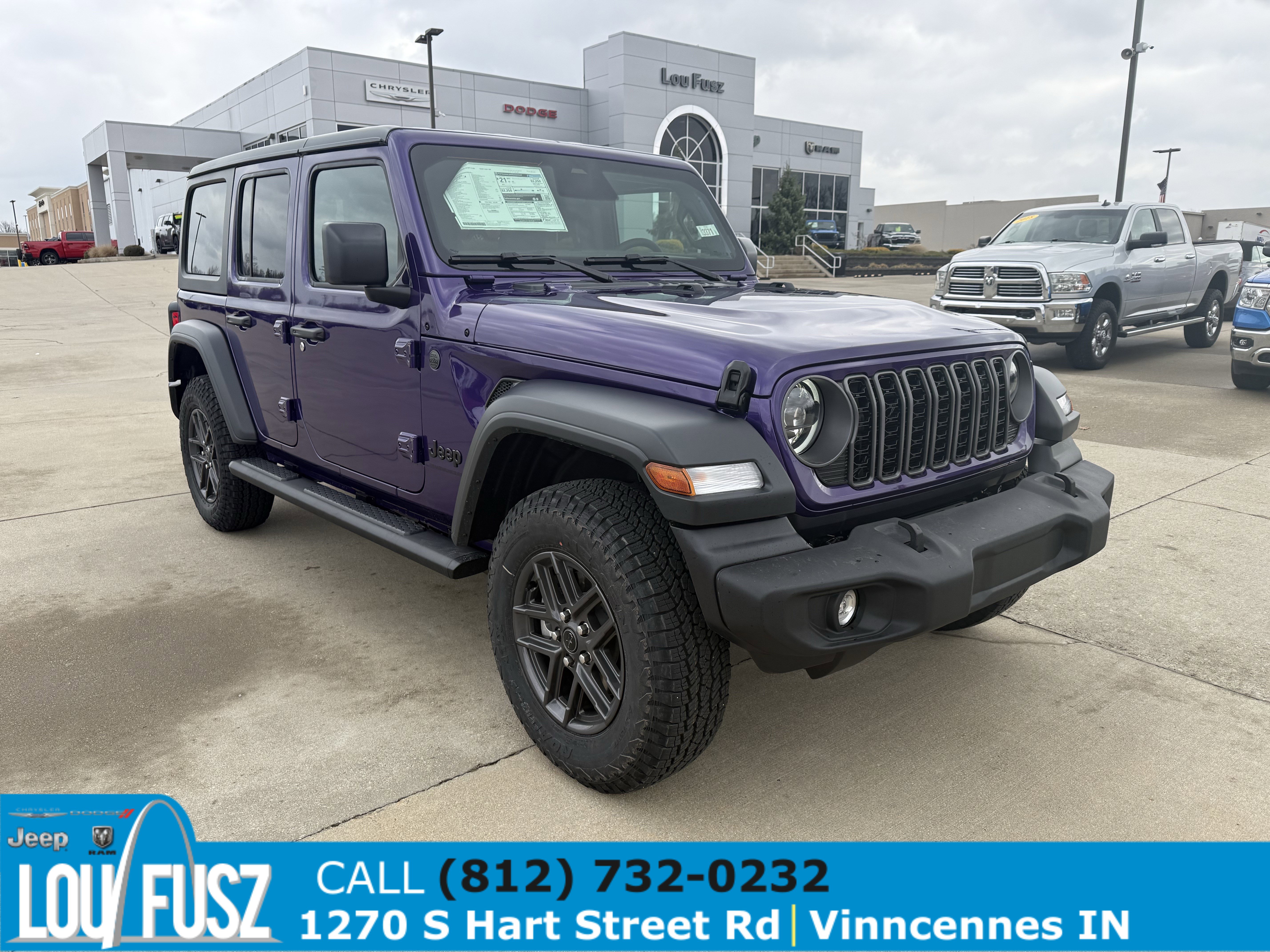 2026 Jeep Wrangler 4-Door Sport S's photo