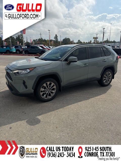 Used 2021 Toyota RAV4 XLE Premium with VIN 2T3C1RFV0MW180342 for sale in Northfield, Minnesota