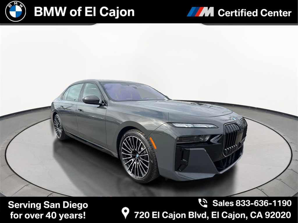 New 2025 Dravit Grey Metallic BMW 760i xDrive image 1