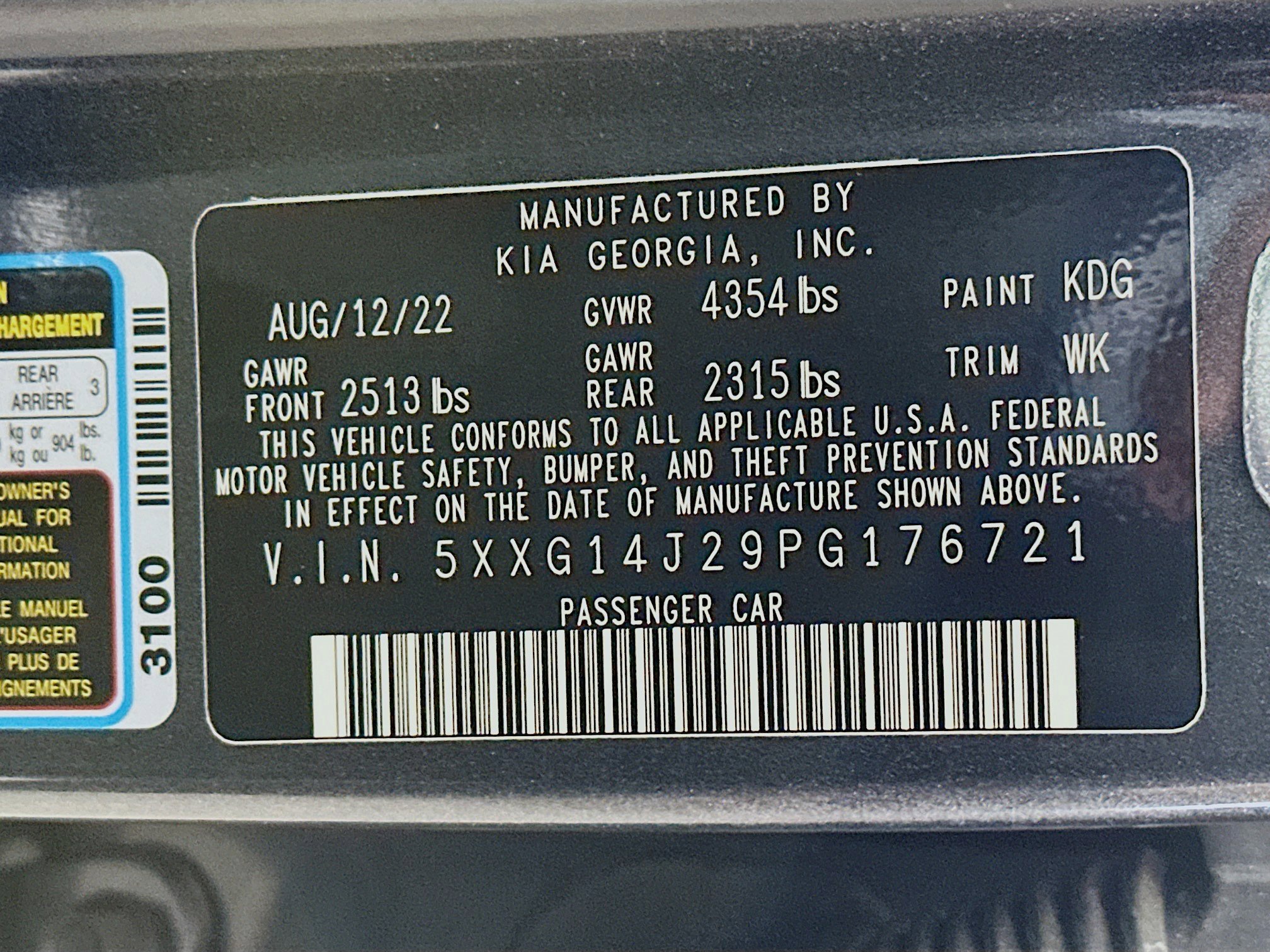 2023 Kia K5 LXS photo 29