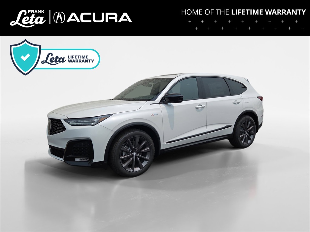 New 2026 Platinum White Pearl Acura A-Spec image 1