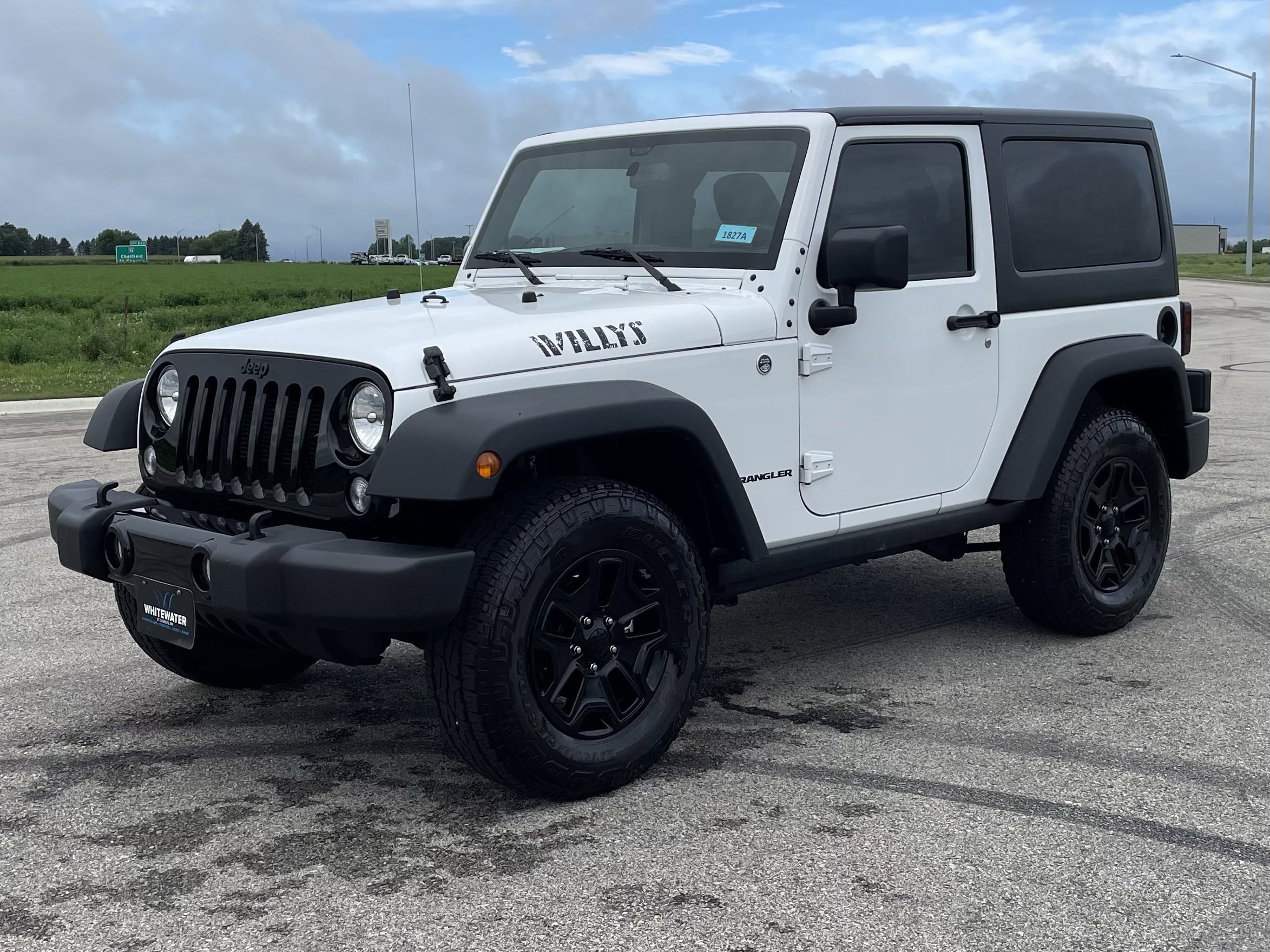 Used 2015 Jeep Wrangler Sport with VIN 1C4AJWAG6FL678422 for sale in Saint Charles, Minnesota