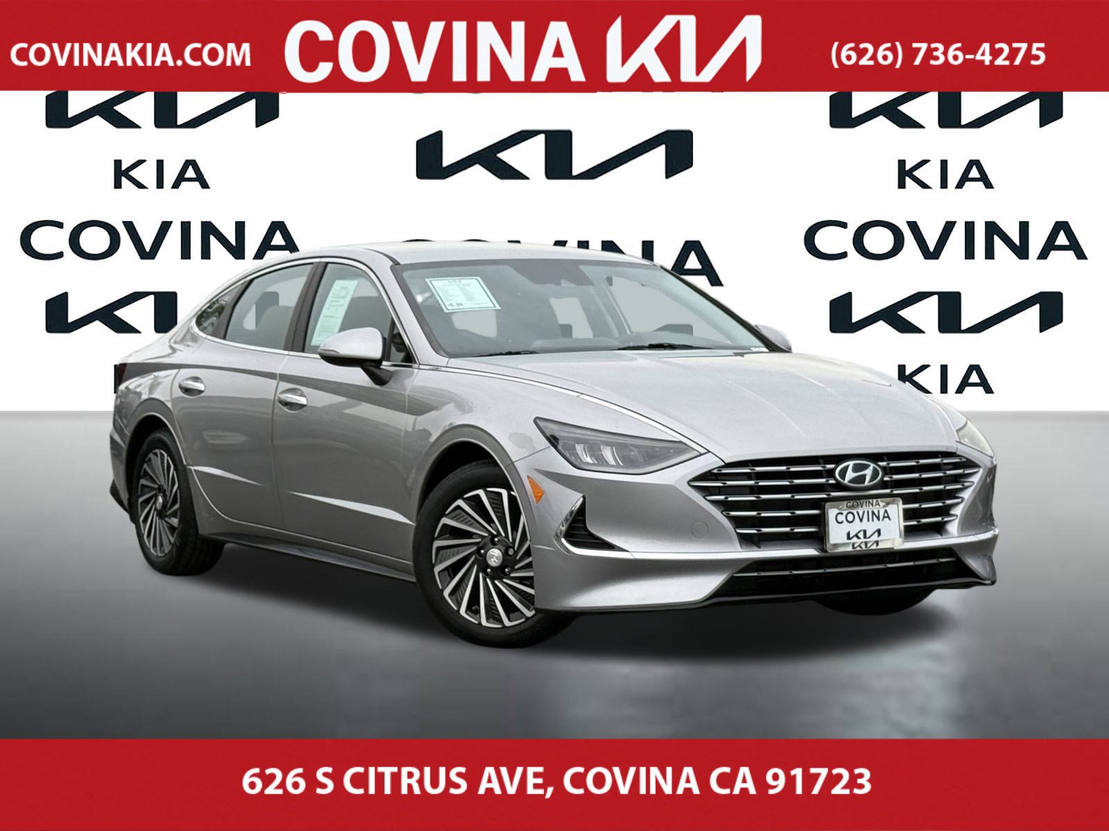 Used 2021 Hyundai Sonata Hybrid SEL with VIN KMHL34JJ5MA026558 for sale in Covina, CA