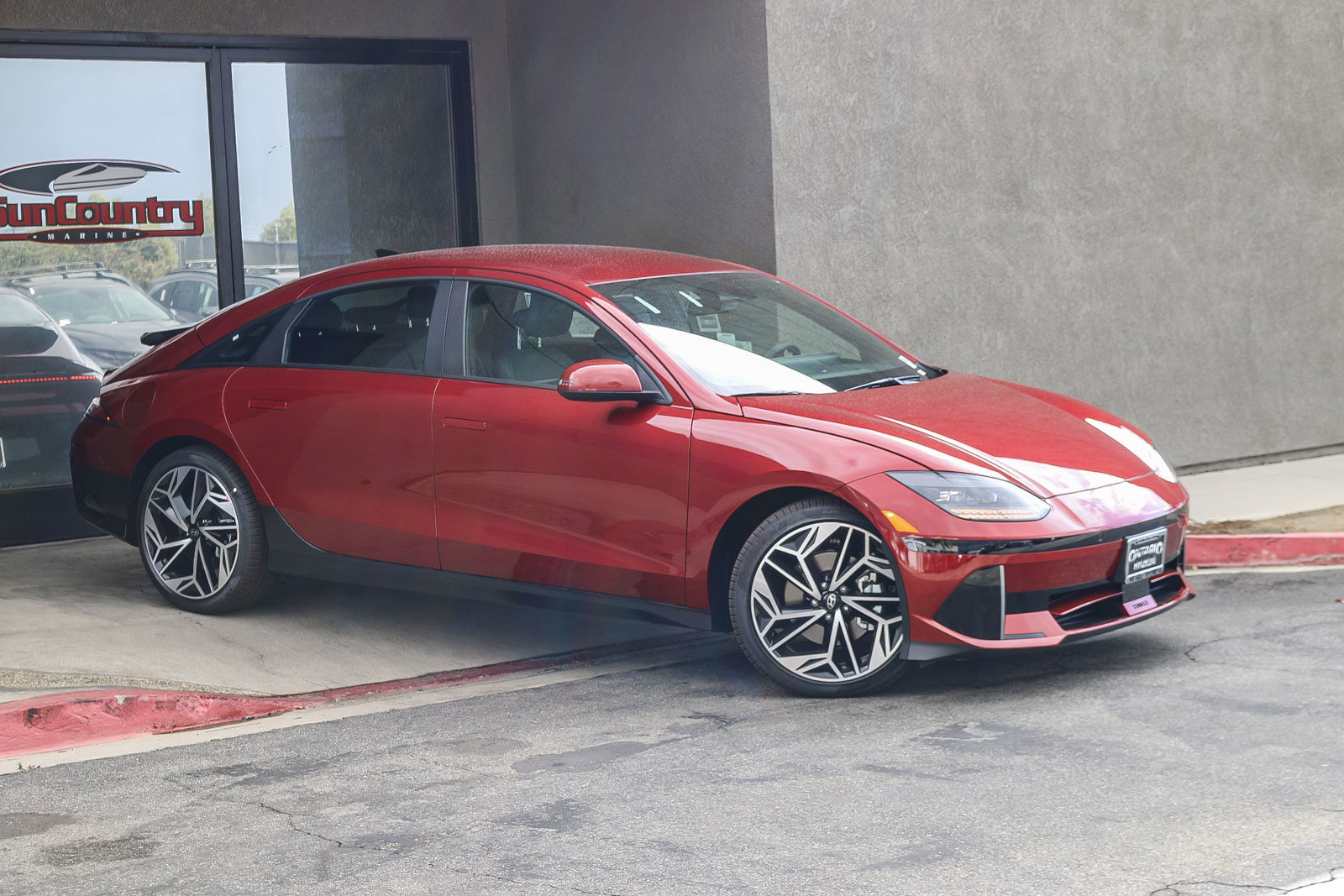 New 2025 Ultimate Red Hyundai SEL image 2