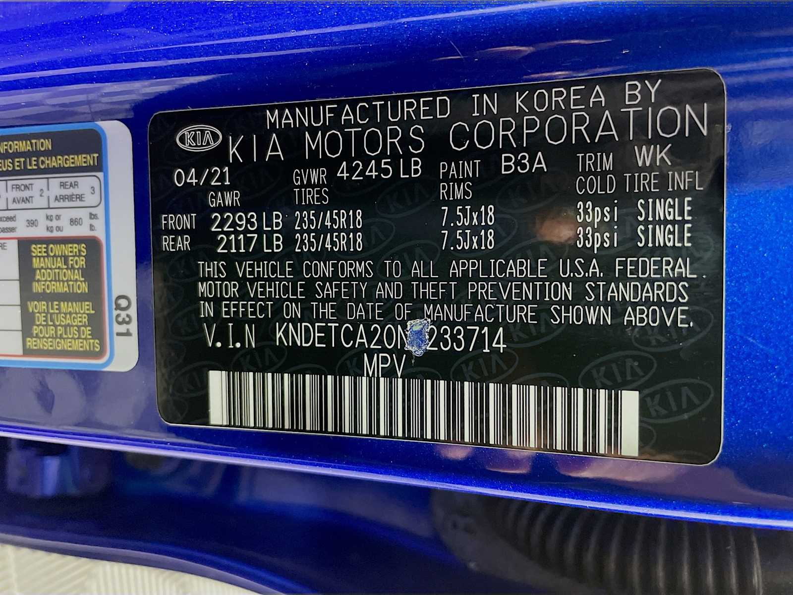 2022 Kia Seltos SX photo 31