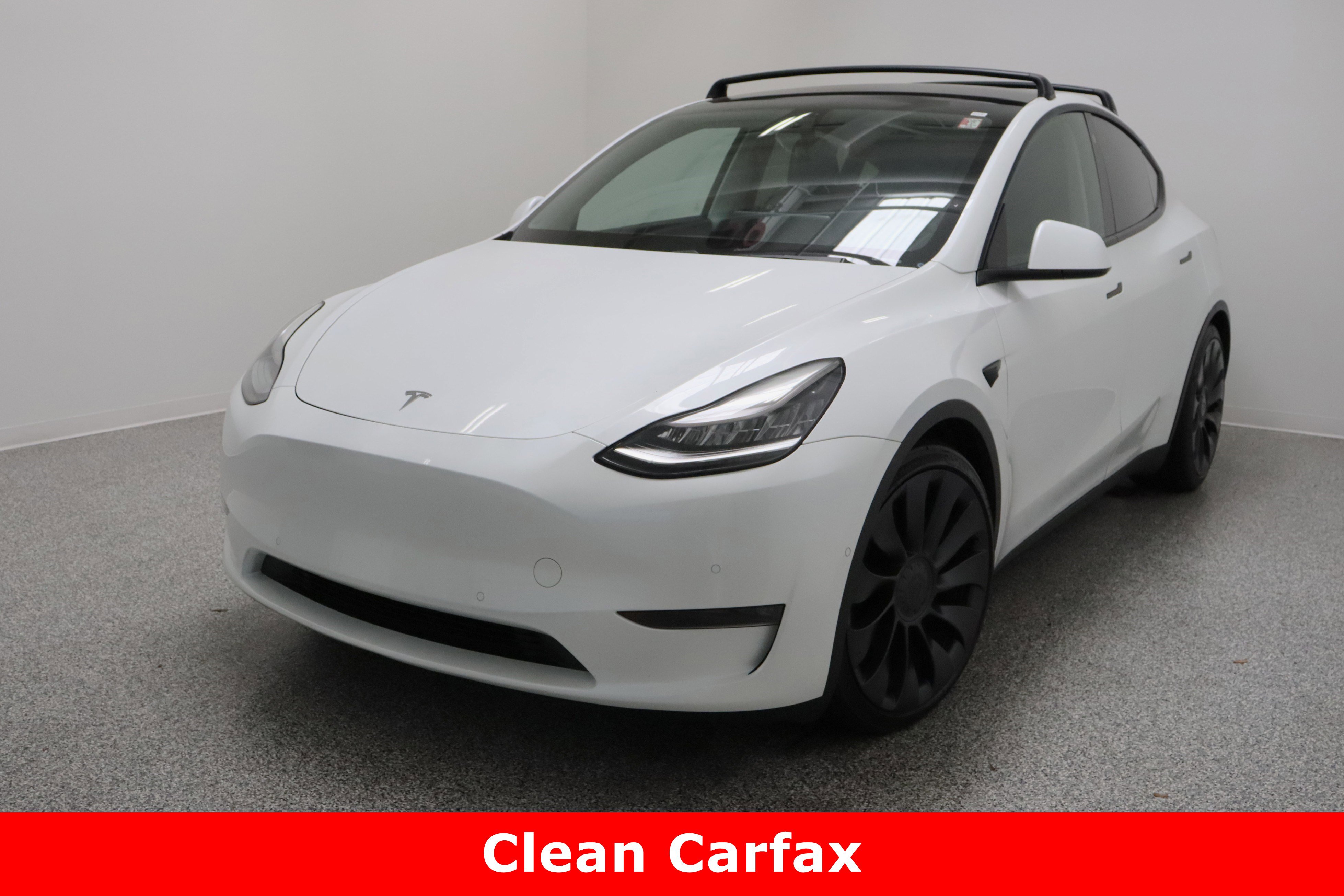 Used 2021 Tesla Model Y Performance with VIN 5YJYGDEF0MF070236 for sale in Spring, TX