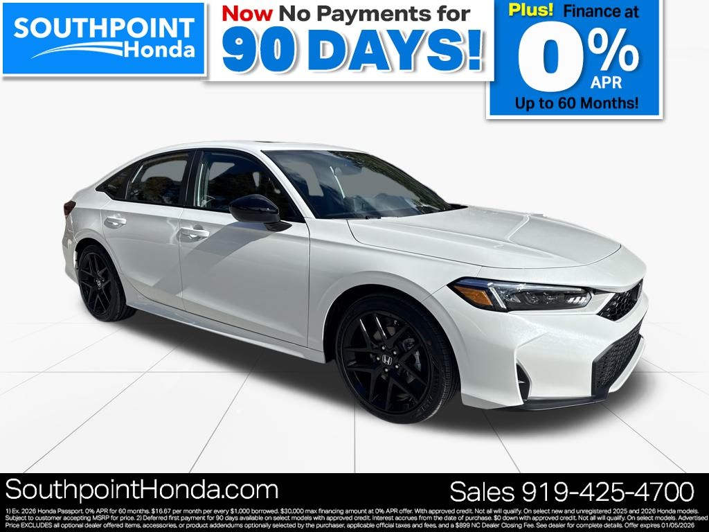 2026 Honda Civic Sport's photo