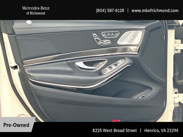 2019 Mercedes Benz S 63 AMG photo 4