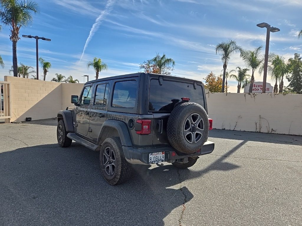 Used 2018 Gray Jeep Unlimited Sport S image 6