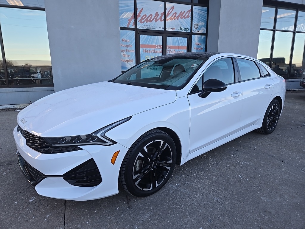 Used 2023 Kia K5 GT-Line with VIN 5XXG64J23PG203719 for sale in Kansas City