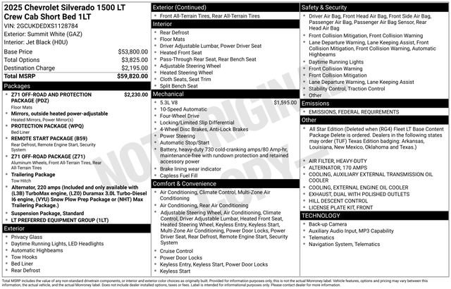 2025 Chevrolet Silverado 1500 LT's photo