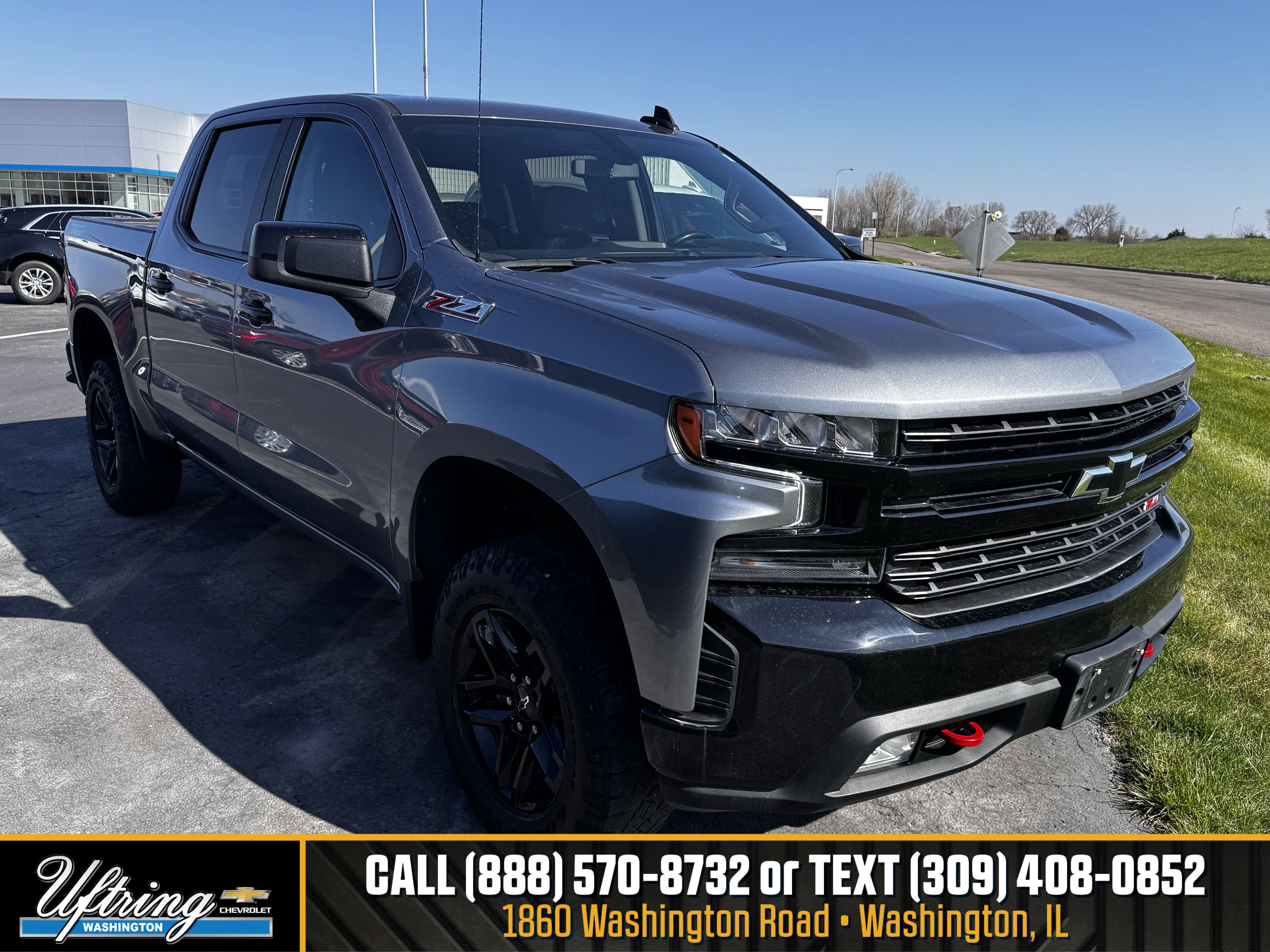 Used 2022 Satin Steel Metallic Chevrolet LT Trail Boss image 1