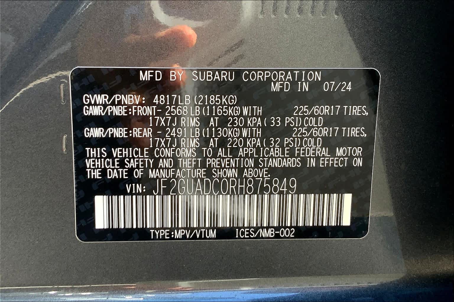 2024 Subaru Crosstrek Premium photo 21